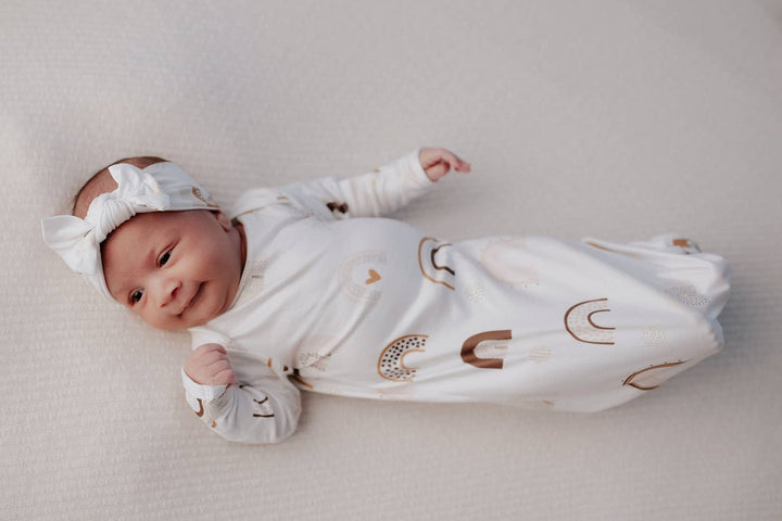 Bamboo - Rainbow Knotted Soft Gown