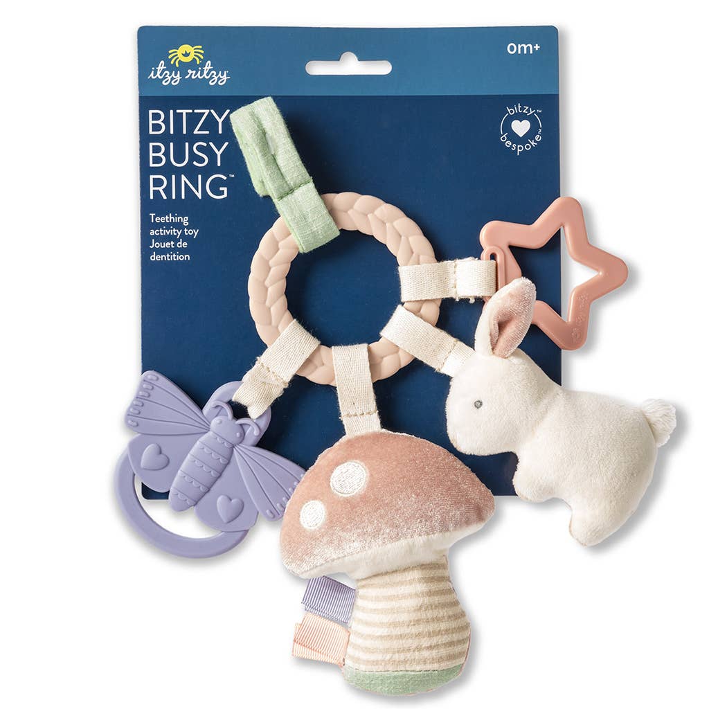 Itzy Ritzy - Bitzy Busy Ring™ Teething Activity Toy: Farm