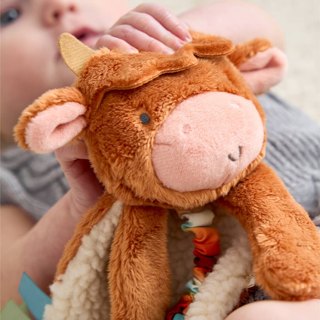 Itzy Ritzy - Highland Cow Itzy Friends Lovey™ Plush