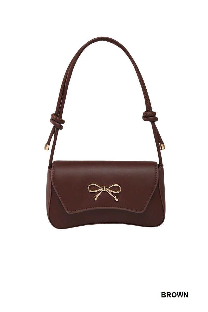 Bow & Go Mini Shoulder Bag — Chic Style, Zero Effort