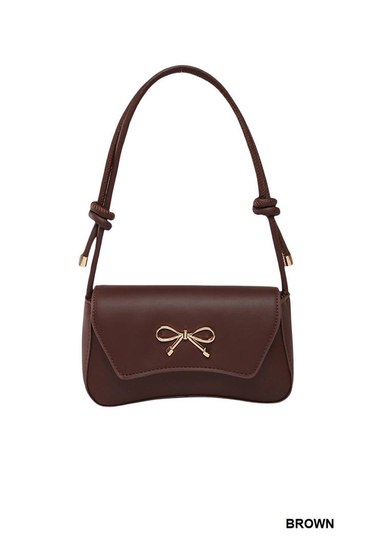 Bow & Go Mini Shoulder Bag — Chic Style, Zero Effort