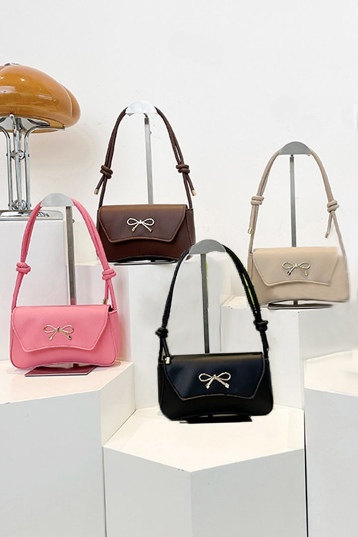 Bow & Go Mini Shoulder Bag — Chic Style, Zero Effort
