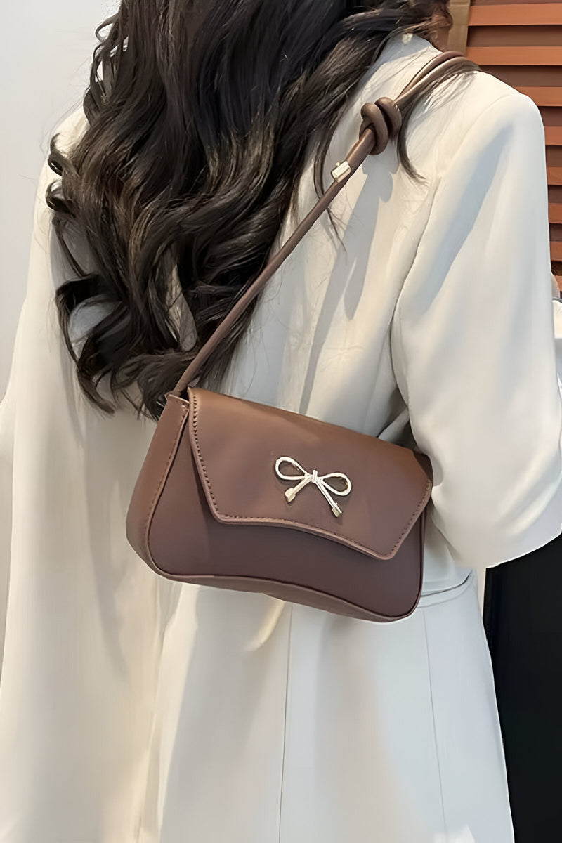 Bow & Go Mini Shoulder Bag — Chic Style, Zero Effort
