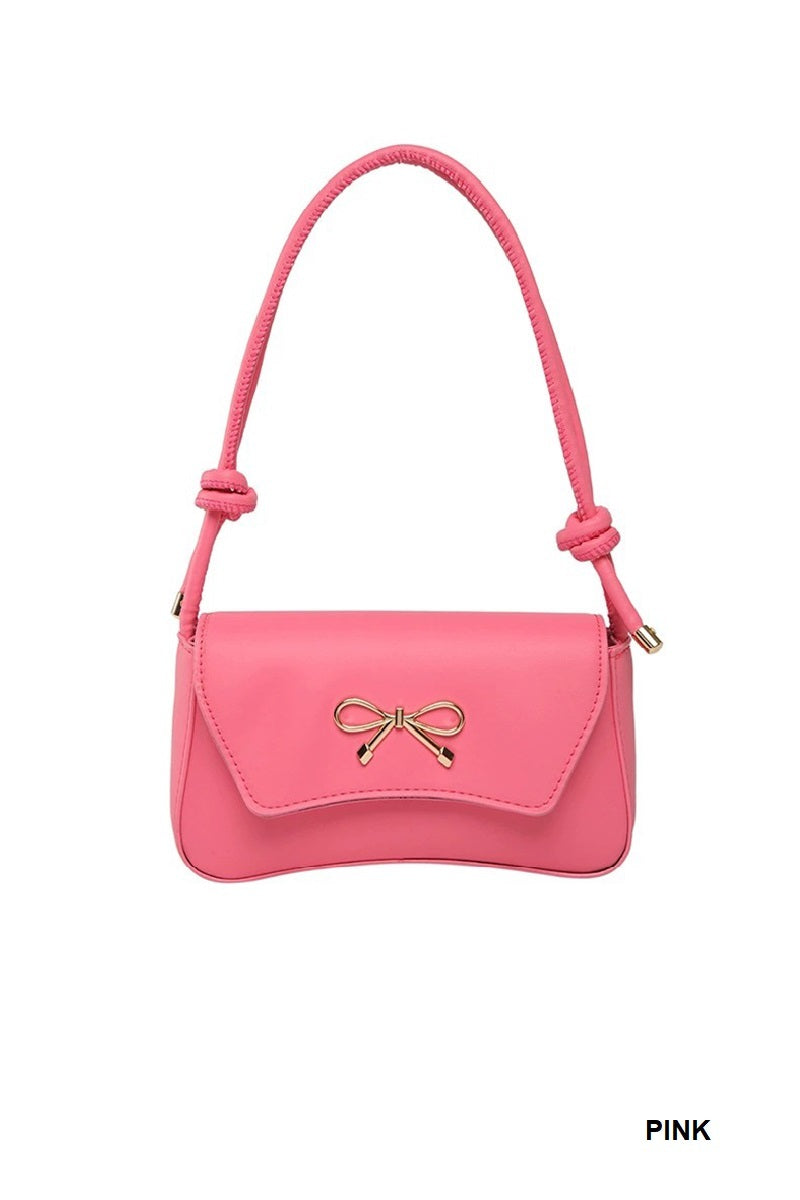 Bow & Go Mini Shoulder Bag — Chic Style, Zero Effort