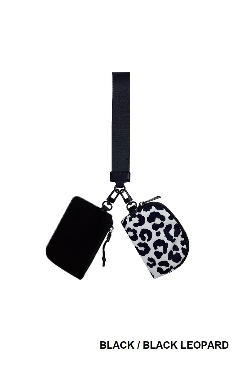 Pocket Duo Wristlet Set — Grab-and-Go Mini Pouches