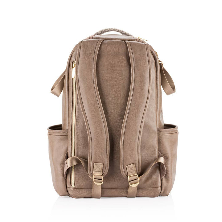 Itzy Ritzy - Vanilla Latte Boss Plus™ Backpack Diaper Bag