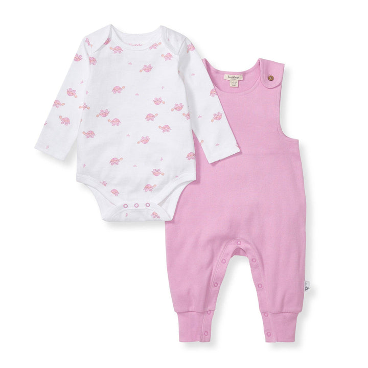 Burt's Bees Baby - Tortoise Jumpsuit & Bodysuit Set