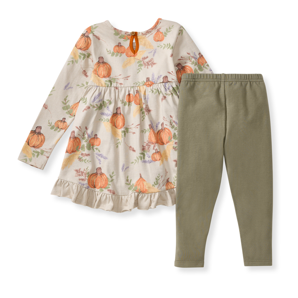 Burt's Bees Baby - Autumn Feels Infant Tunic Set