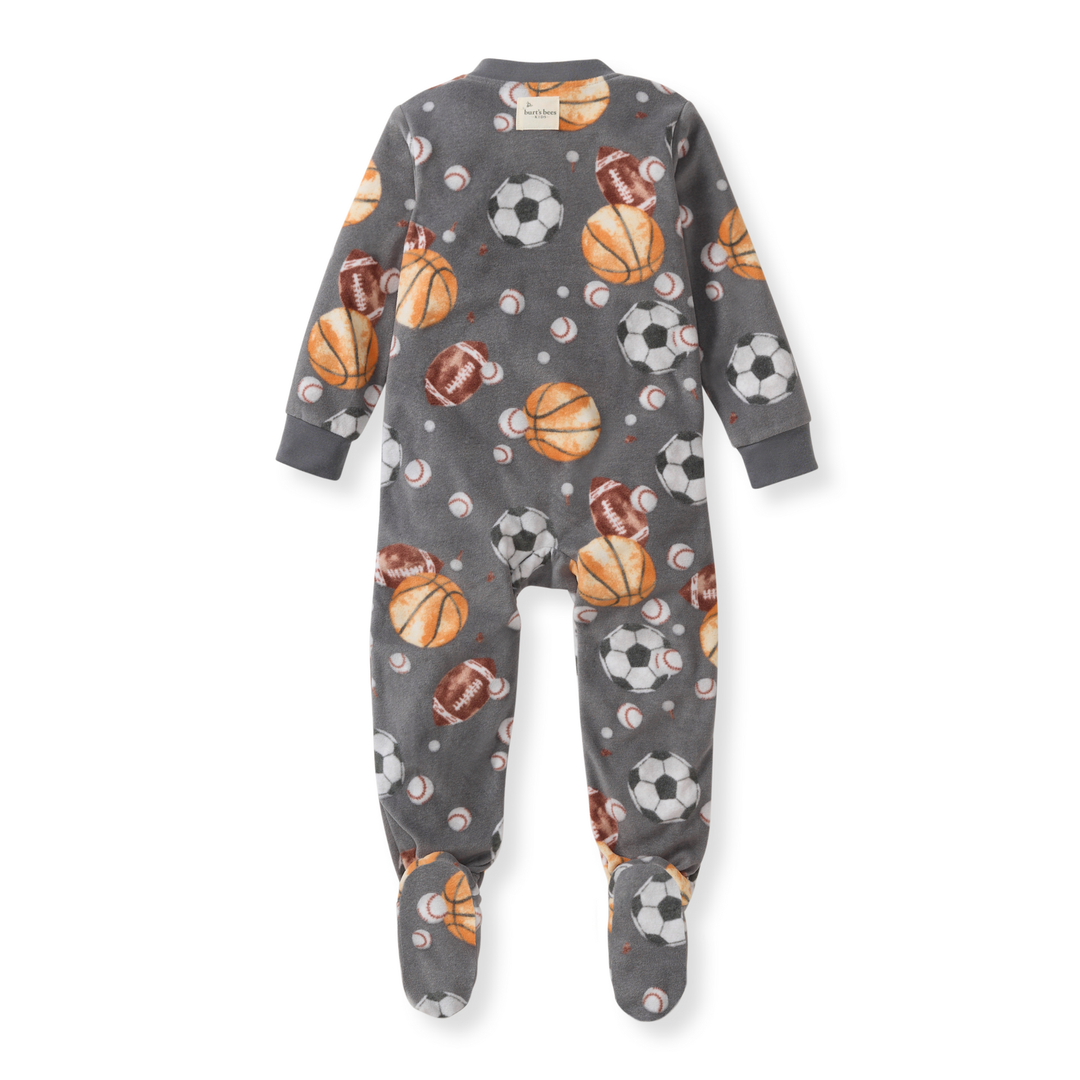 Burt's Bees Baby - Sports polarbee™ Repreve® Fleece Pajamas