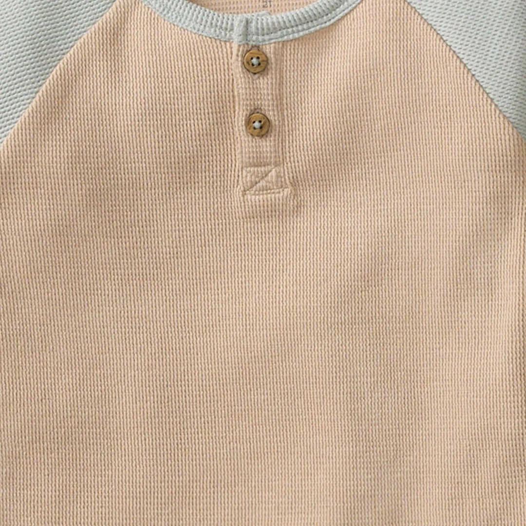 Burt's Bees Baby - Organic Thermal Boy Tee & Pants Set