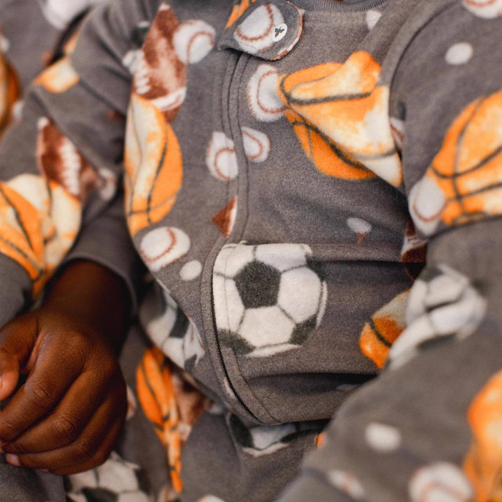 Burt's Bees Baby - Sports polarbee™ Repreve® Fleece Pajamas