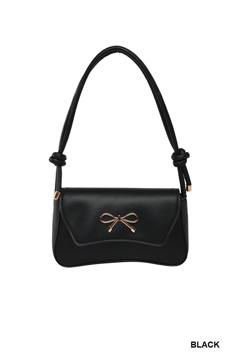 Bow & Go Mini Shoulder Bag — Chic Style, Zero Effort