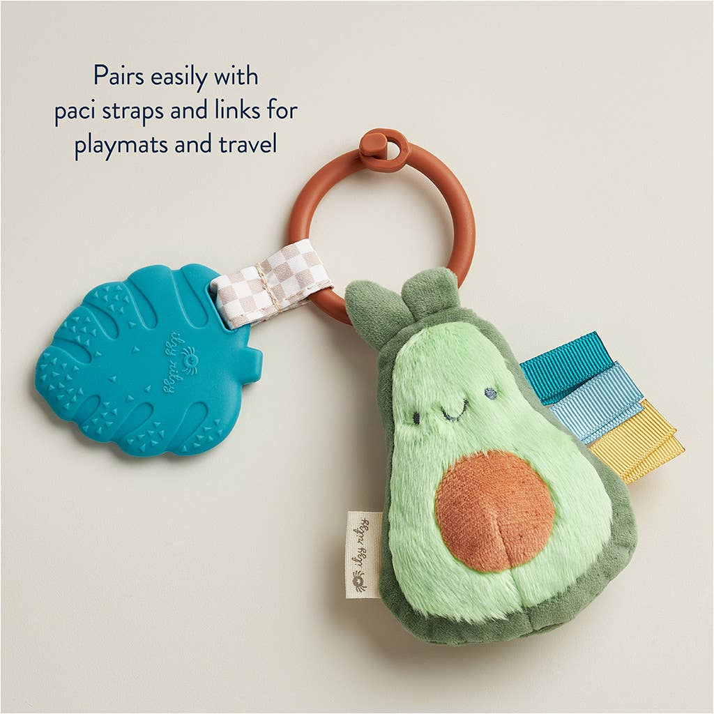 Itzy Ritzy - Itzy Pal™ Plush + Teether: NEW Mushroom