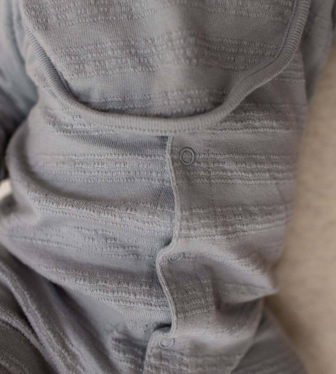 Burt's Bees Baby - Organic Cotton Jumpsuit, Bib & Hat 3 Piece Set - Quarry