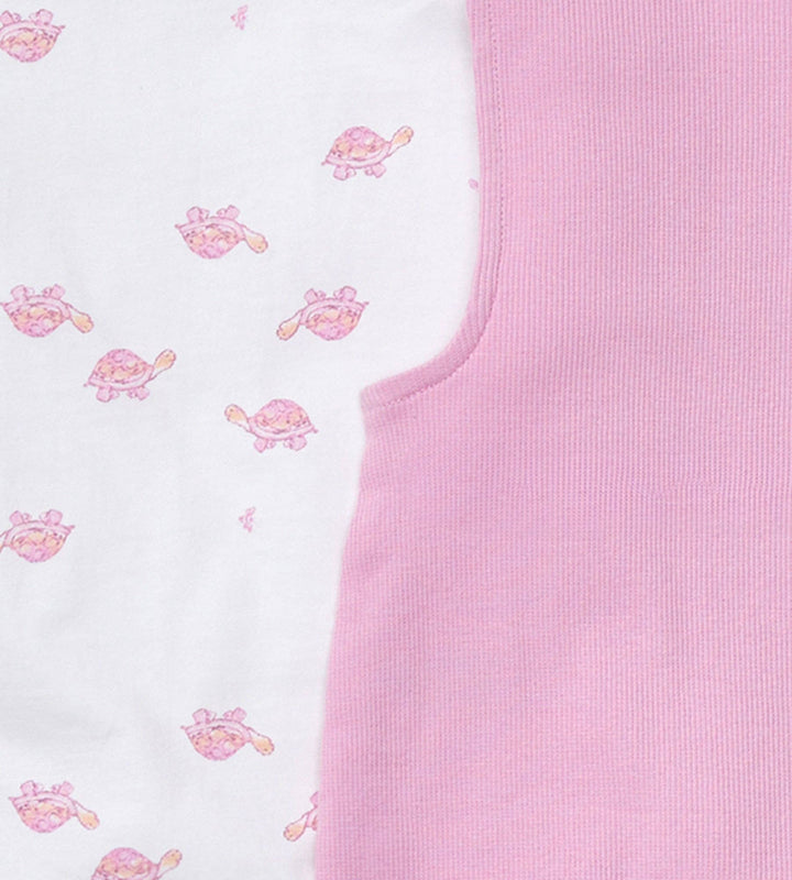 Burt's Bees Baby - Tortoise Jumpsuit & Bodysuit Set