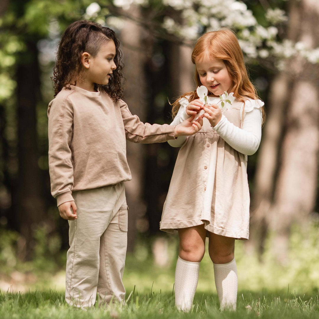 Burt's Bees Baby - Acid Wash Infant Sweatshirt Set