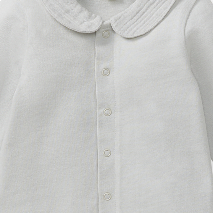 Burt's Bees Baby - Muslin Collar Infant Boy Jumpsuit