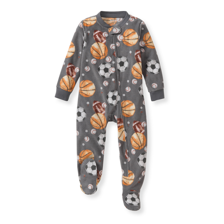 Burt's Bees Baby - Sports polarbee™ Repreve® Fleece Pajamas