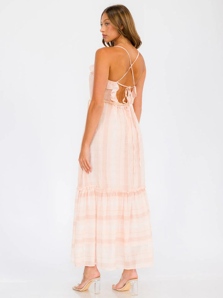 Blush Sunset Maxi Dress – Ina (I:NA)