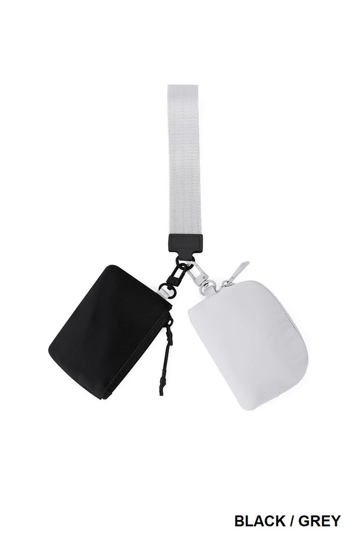 Pocket Duo Wristlet Set — Grab-and-Go Mini Pouches