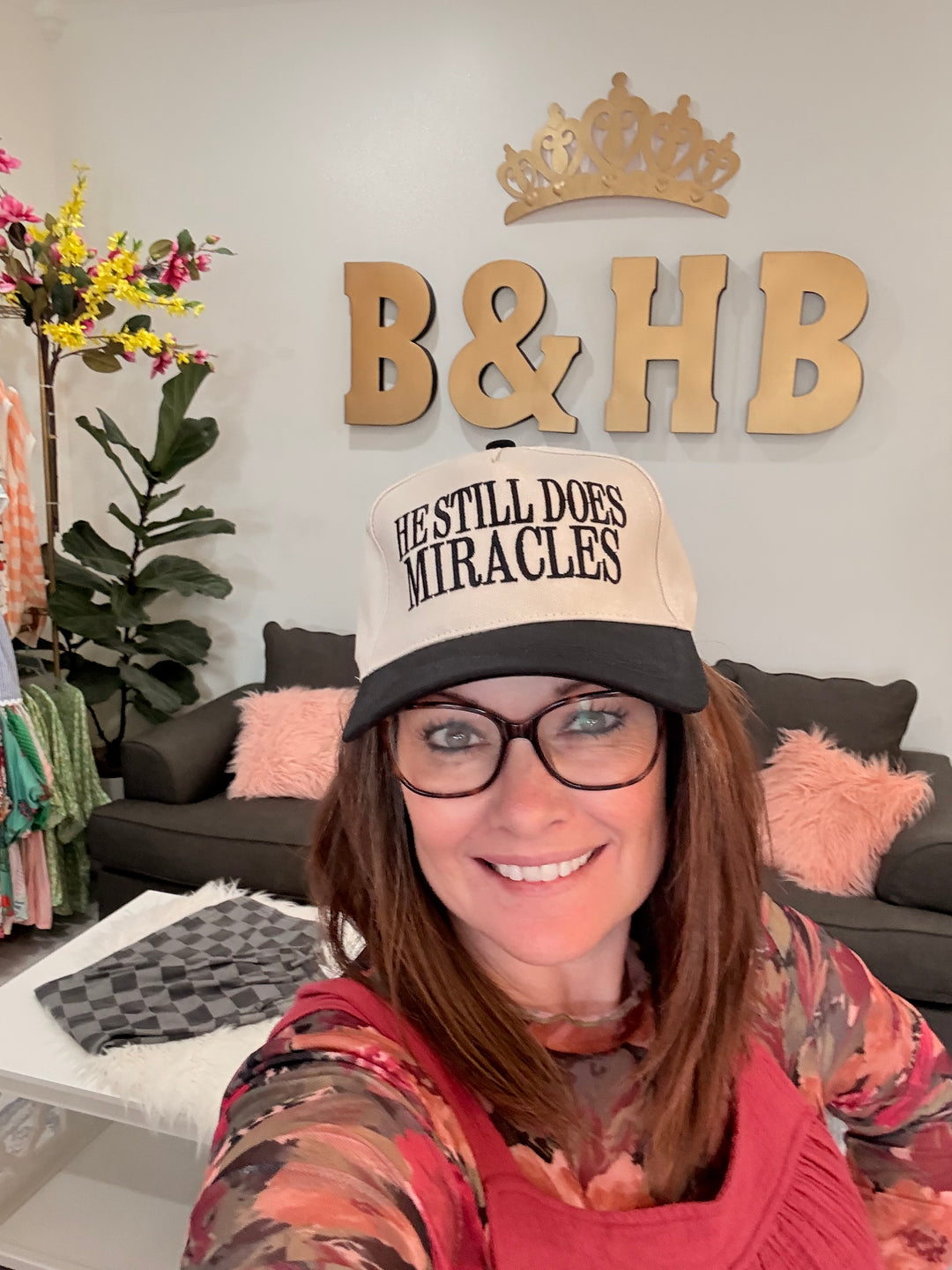 “He Still Does Miracles” Embroidered Baseball Cap