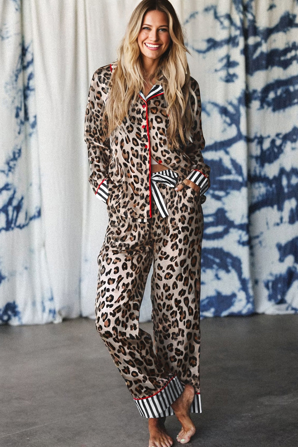 Luke & Estelle “Wild Nights” Luxe Pajama Set