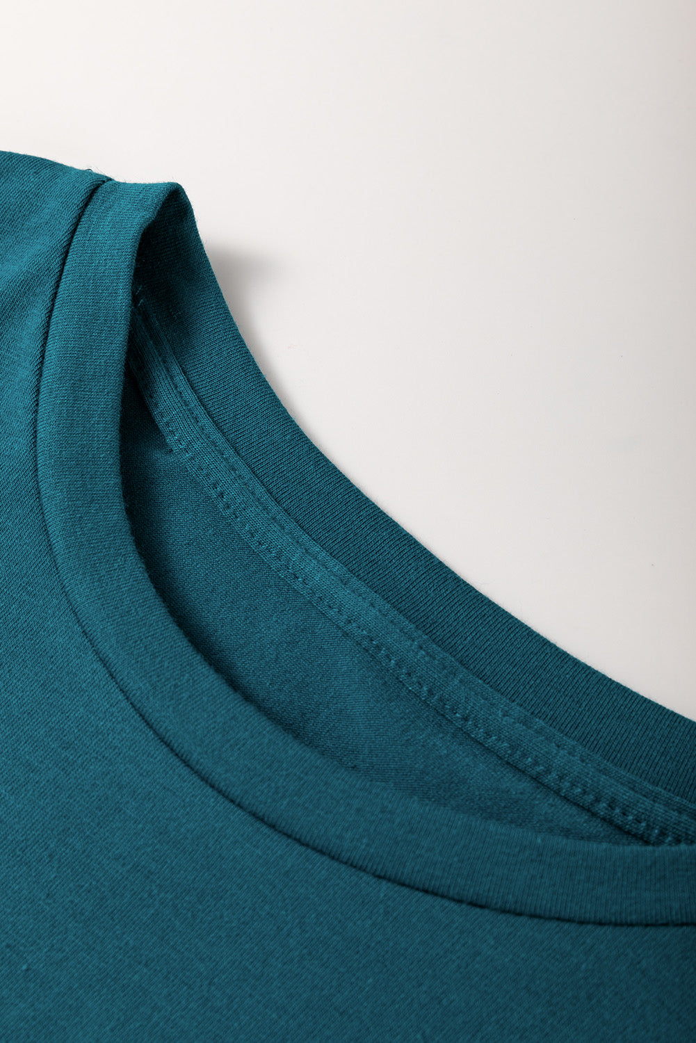 Cross-Current Sculpt Tee – Deep Teal