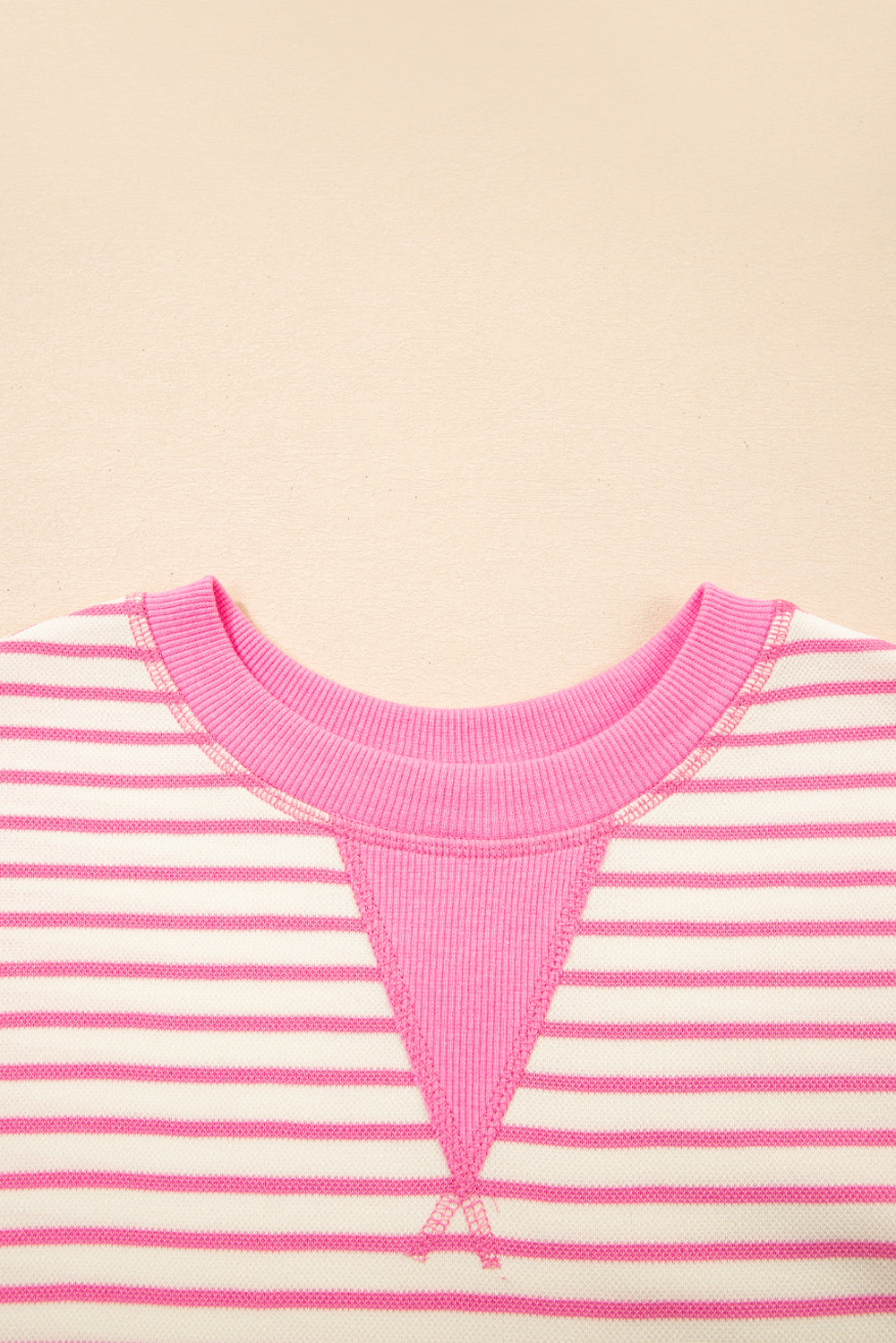 Pink Lemonade Flutter Stripe Tee