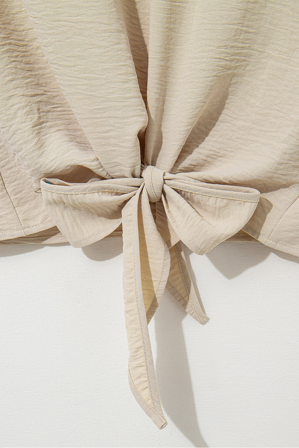 Sands of Style Tie-Front Blouse