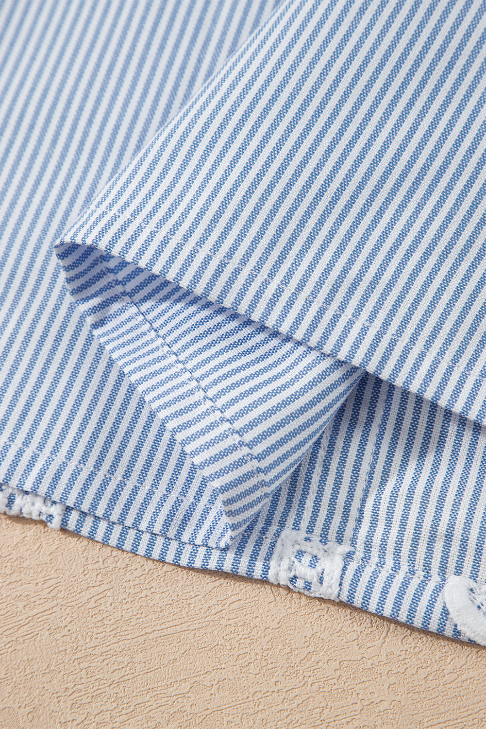 Garden Party Pinstripe Lace Blouse 🌸