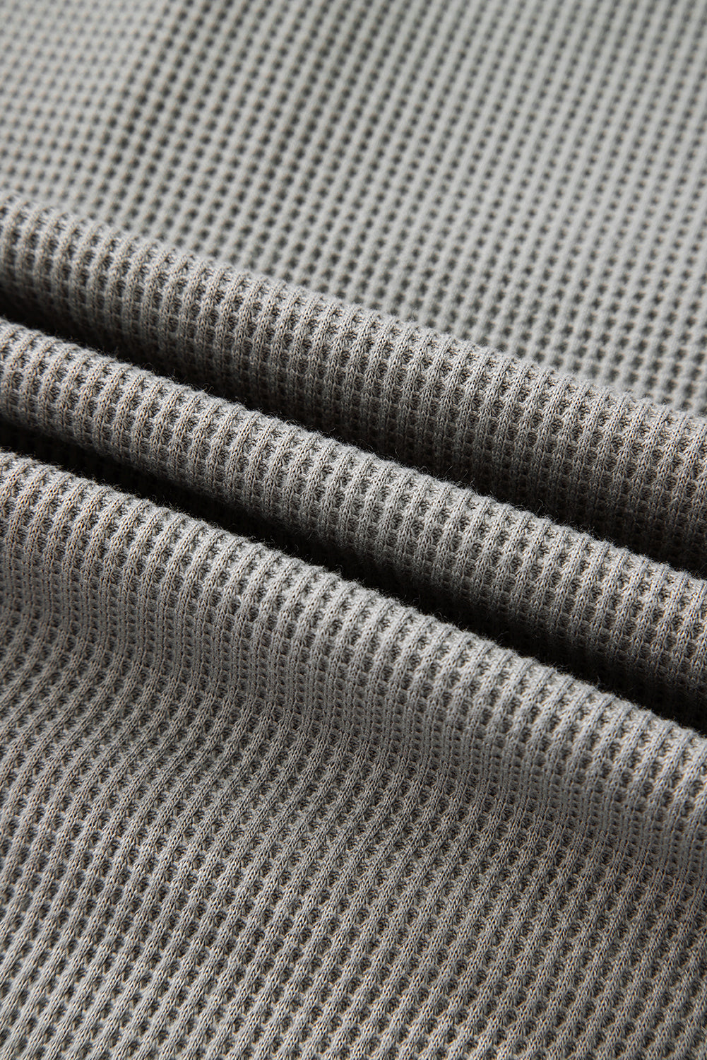 Harvest Trails Waffle Hoodie — Ashphalt Stripe Mix