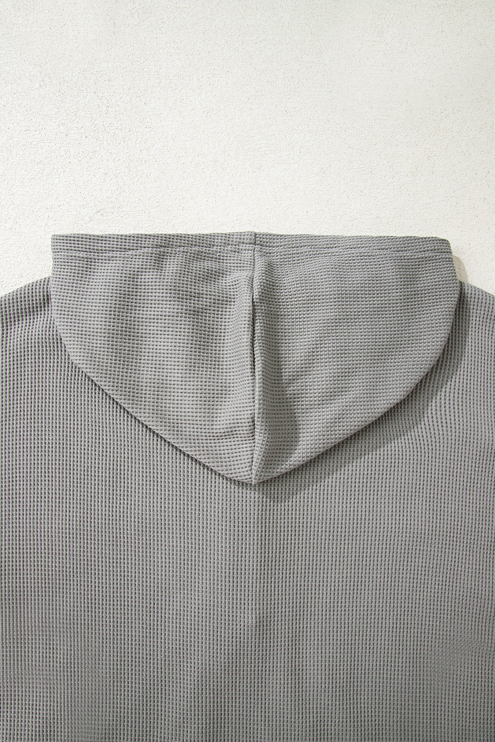 Harvest Trails Waffle Hoodie — Ashphalt Stripe Mix