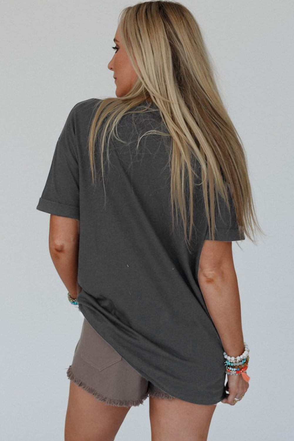 Y’all Star Boots Vintage Graphic Tee – Charcoal 🤠