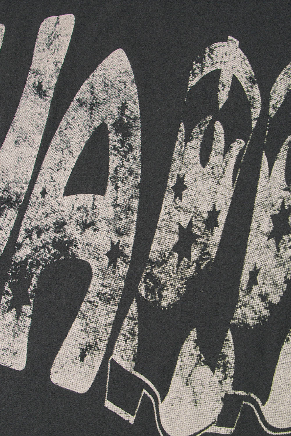 Y’all Star Boots Vintage Graphic Tee – Charcoal 🤠