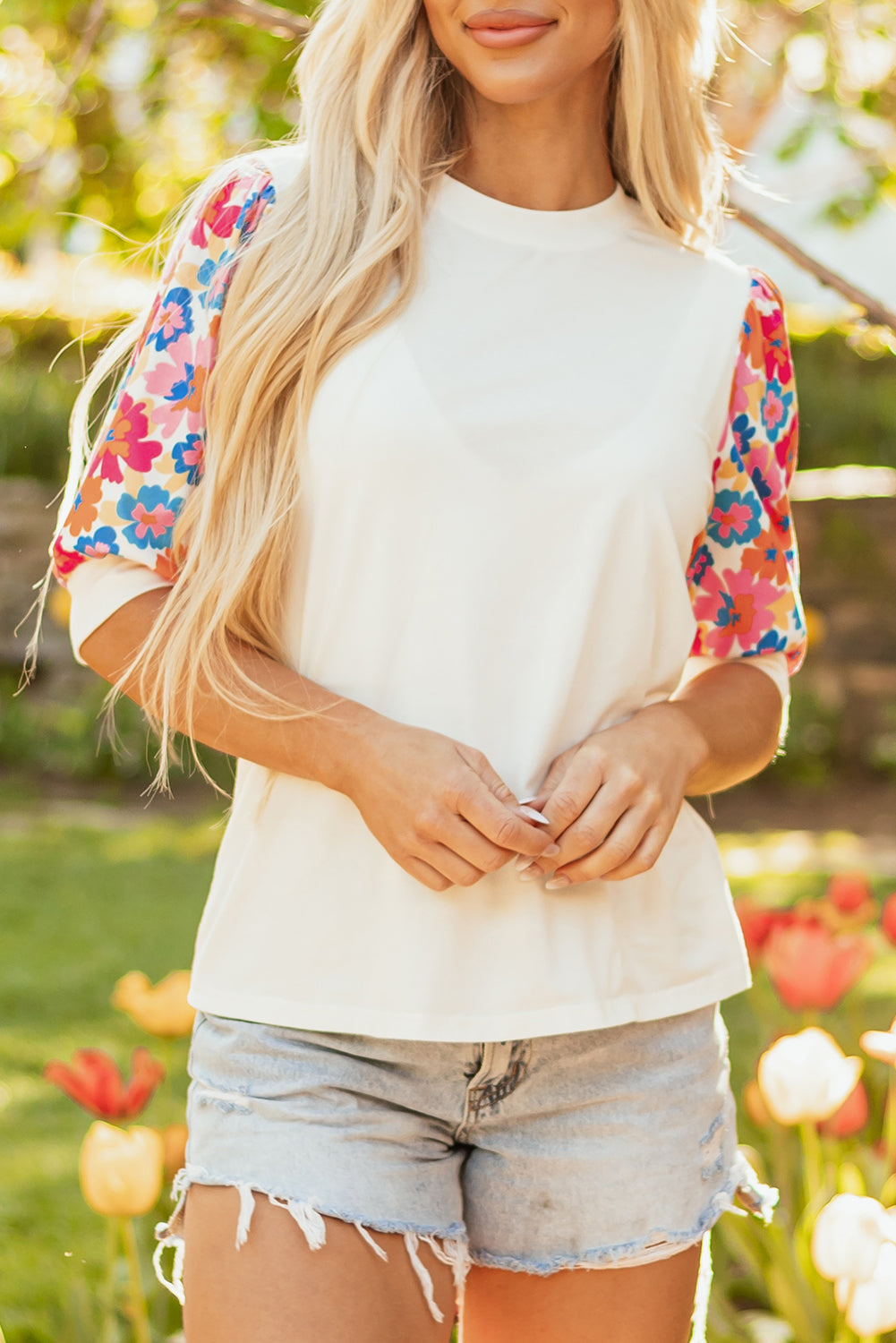 Petal Pop Puff Tee
