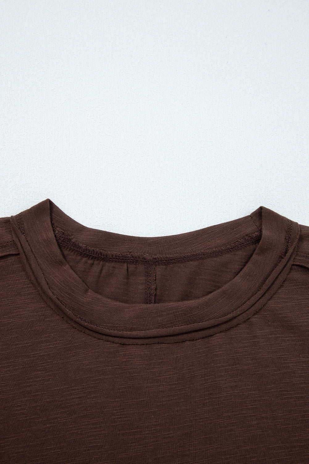 Cocoa Lace Illusion Layered Long-Sleeve Tee