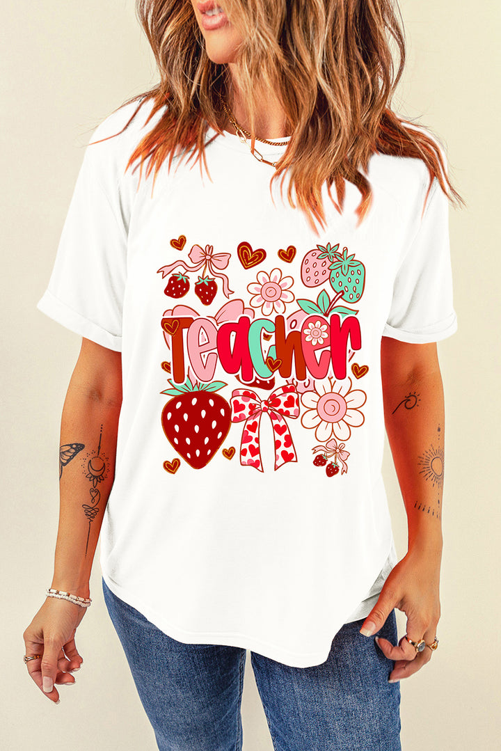 Berry Sweet Teacher Tee