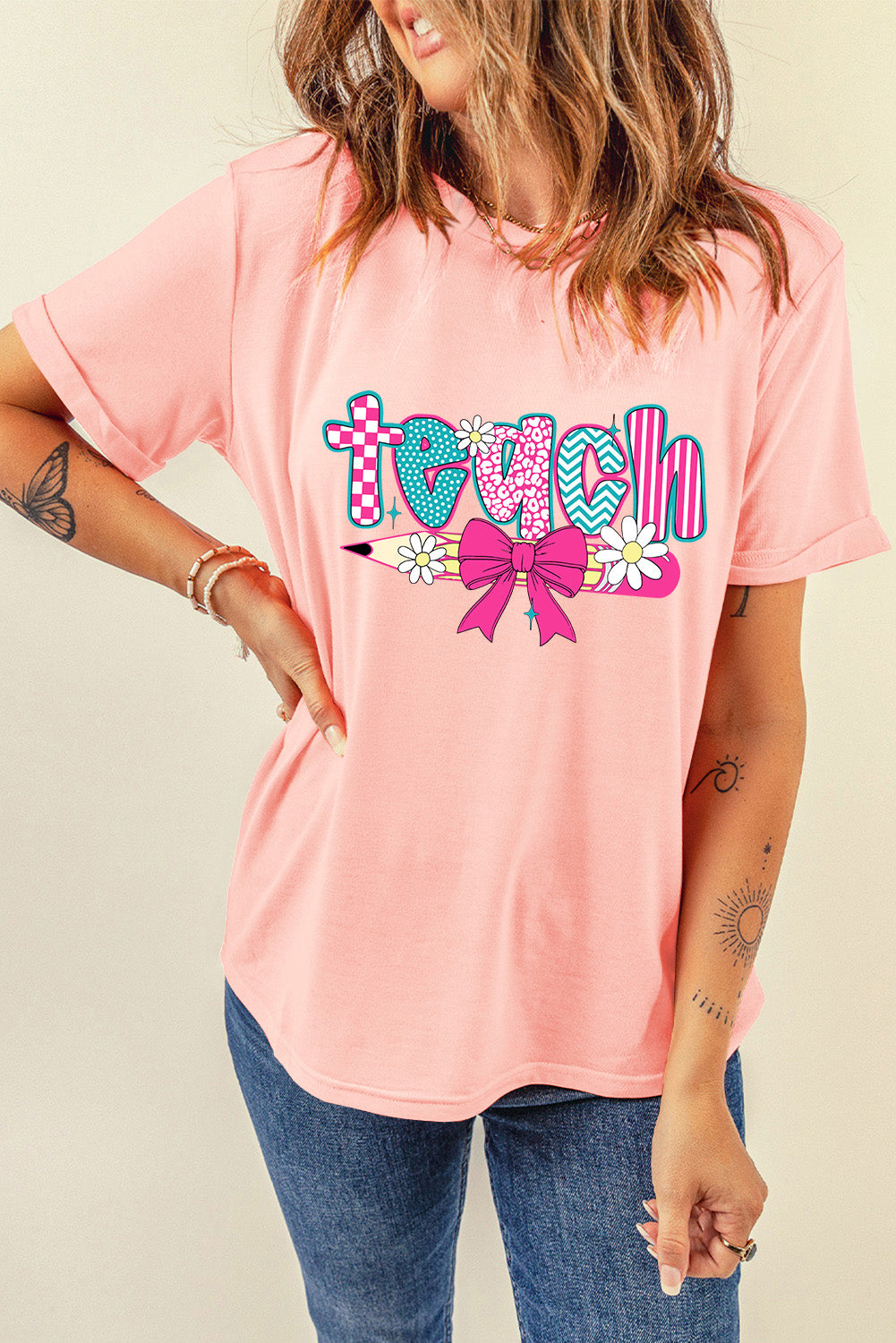 Teach in Style Graphic Tee – Boutique Exclusive