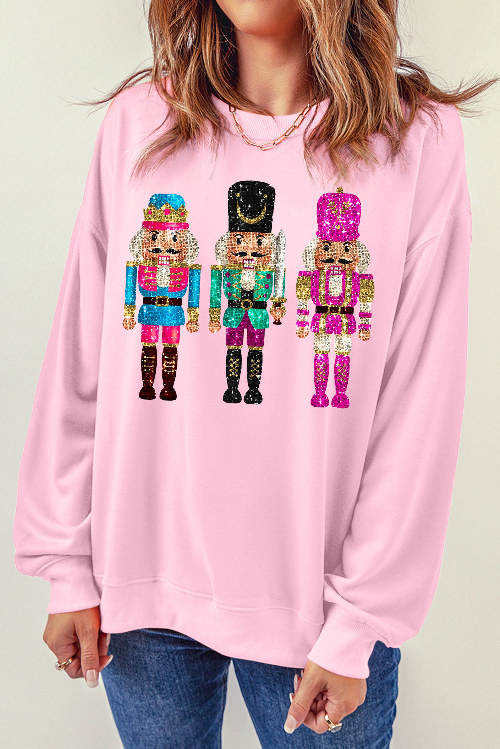 Luke & Estelle “Sparkle Nutcracker Dreams” Sweatshirt – BHB Boutique EXCLUSIVE 🎀✨