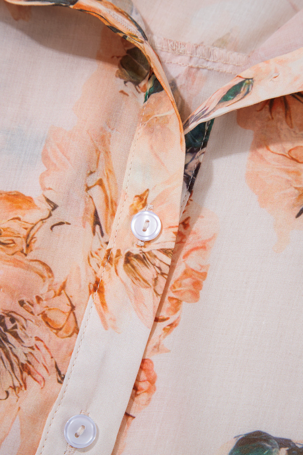 Harvest Bloom Balloon-Sleeve Blouse 🍁