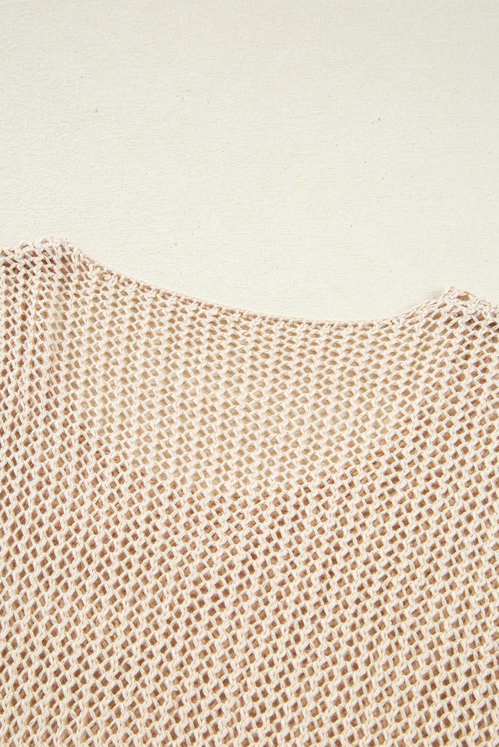 Toasted Pearl Mesh Sweater