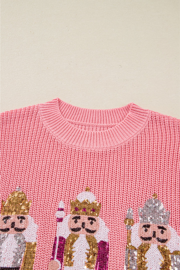 ✨ Luke & Estelle “Sugar Plum Nutcracker Knit Vest” – Holiday Magic in Every Stitch 💖