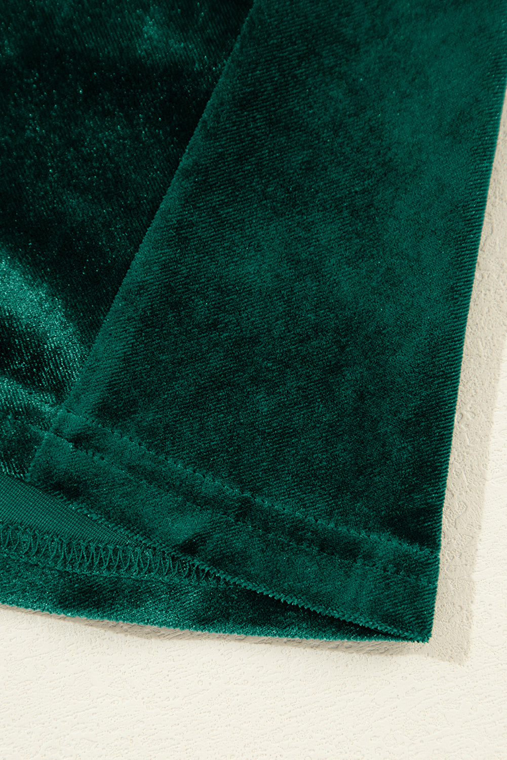 Emerald Velvet Tiered Ruffle Mini Dress – “Holiday Soirée”