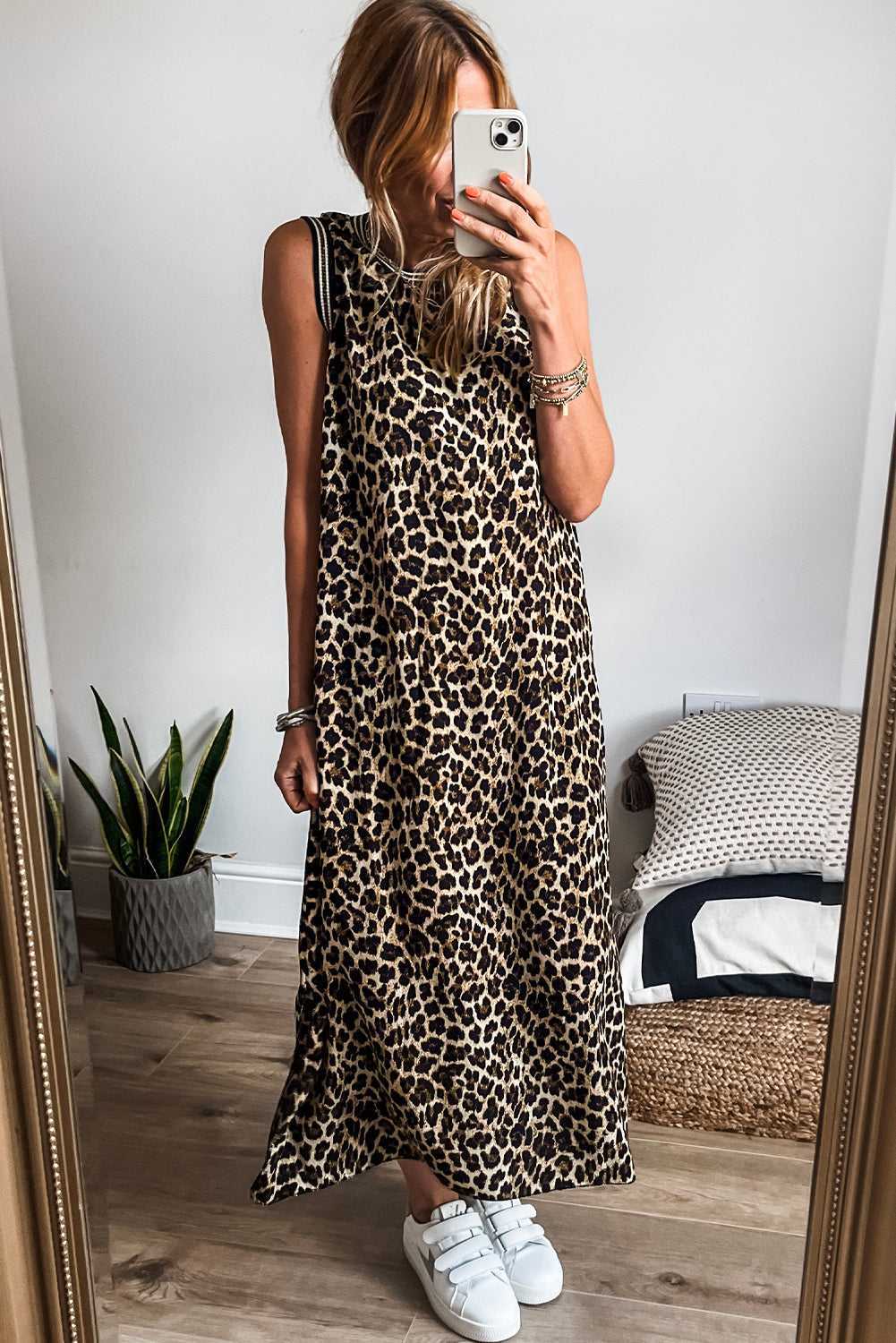 She’s a Wild One - Leopard Maxi Dress