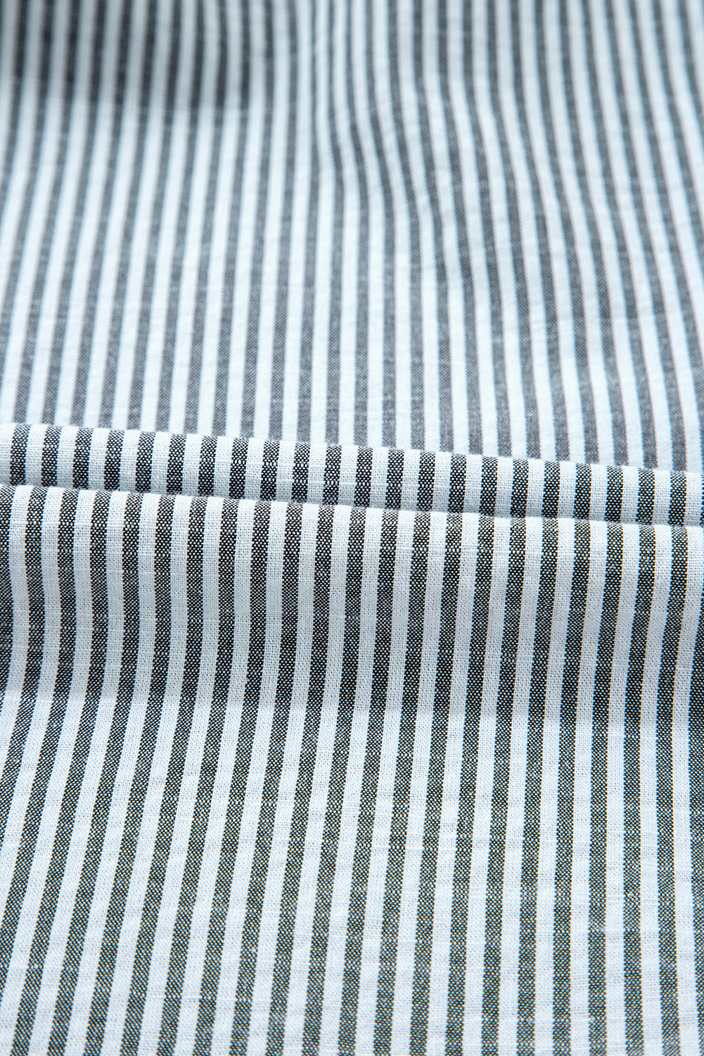 Black Stripe Floral Patchwork V Neck Shift Long Sleeve Mini Dress