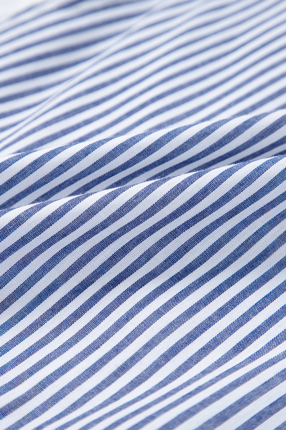 Seaside Stripe Ric-Rac Tiered Dress (with Pockets)