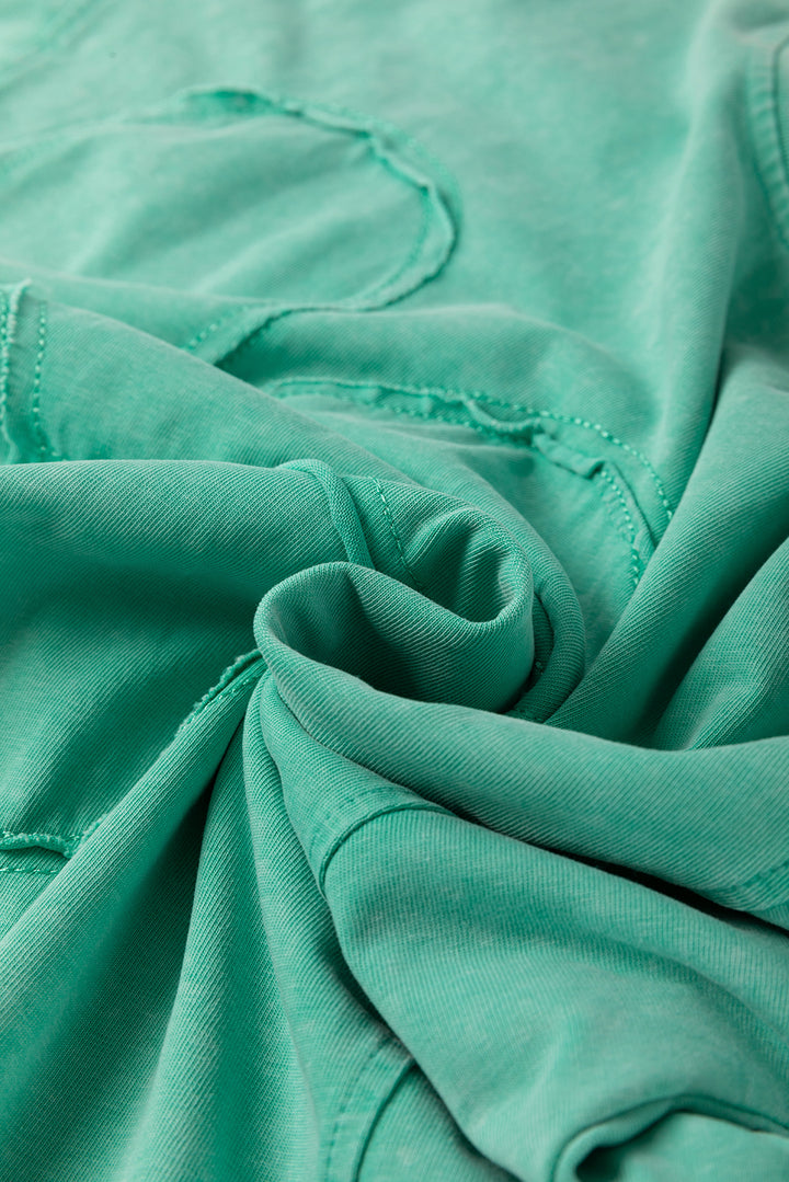 Mint to Bloom Oversized Tee Dress