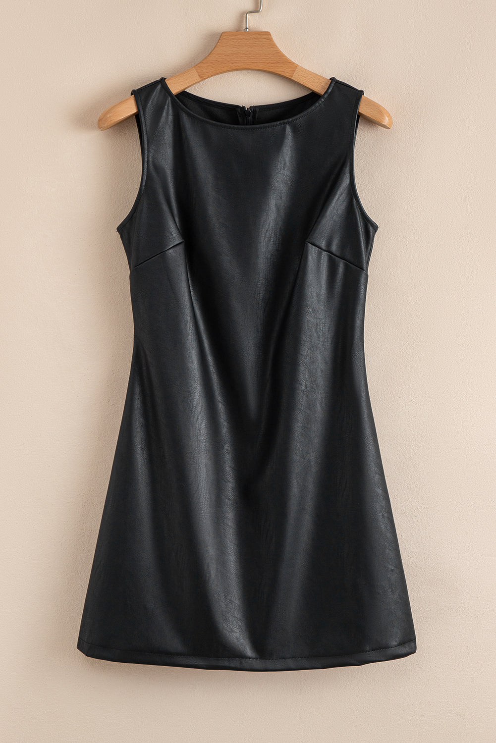 After-Dark Icon Faux-Leather Mini Dress