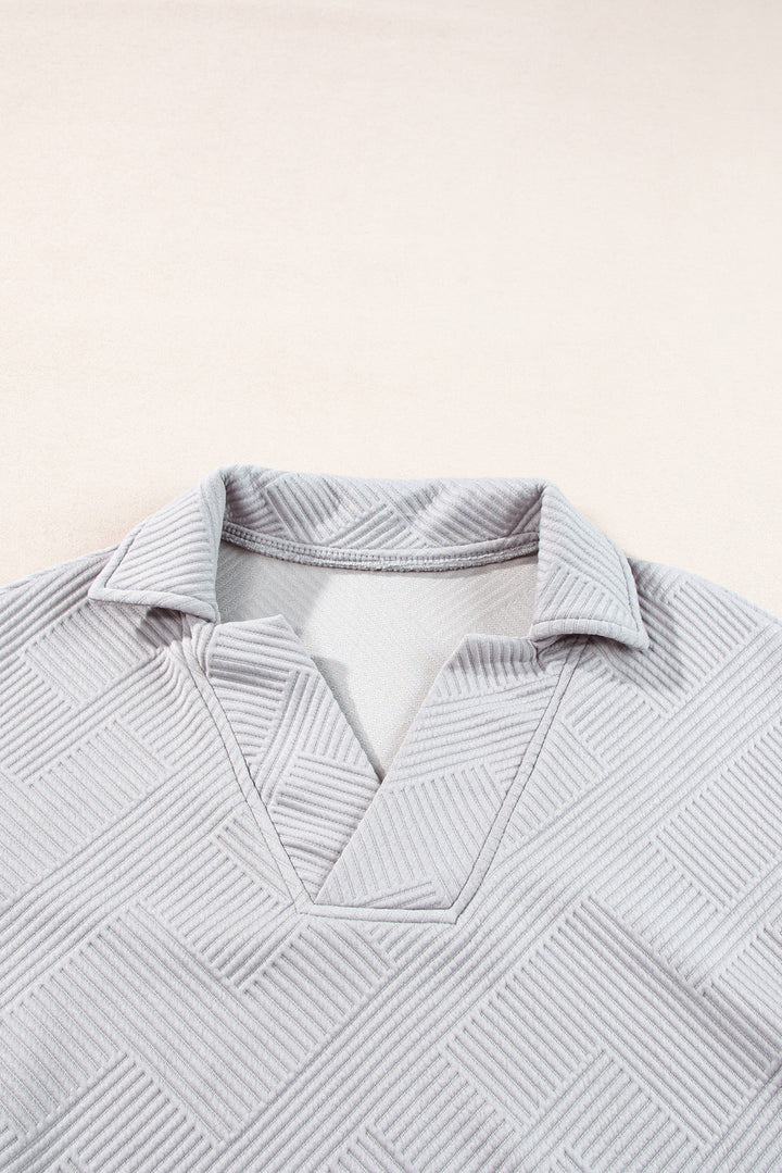 ✨ Effortless Luxe Light Gray Textured Lounge Set – Comfort Meets Chic! ✨