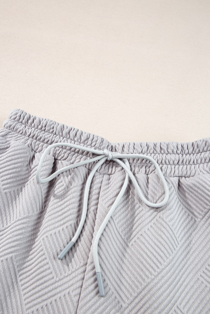 ✨ Effortless Luxe Light Gray Textured Lounge Set – Comfort Meets Chic! ✨